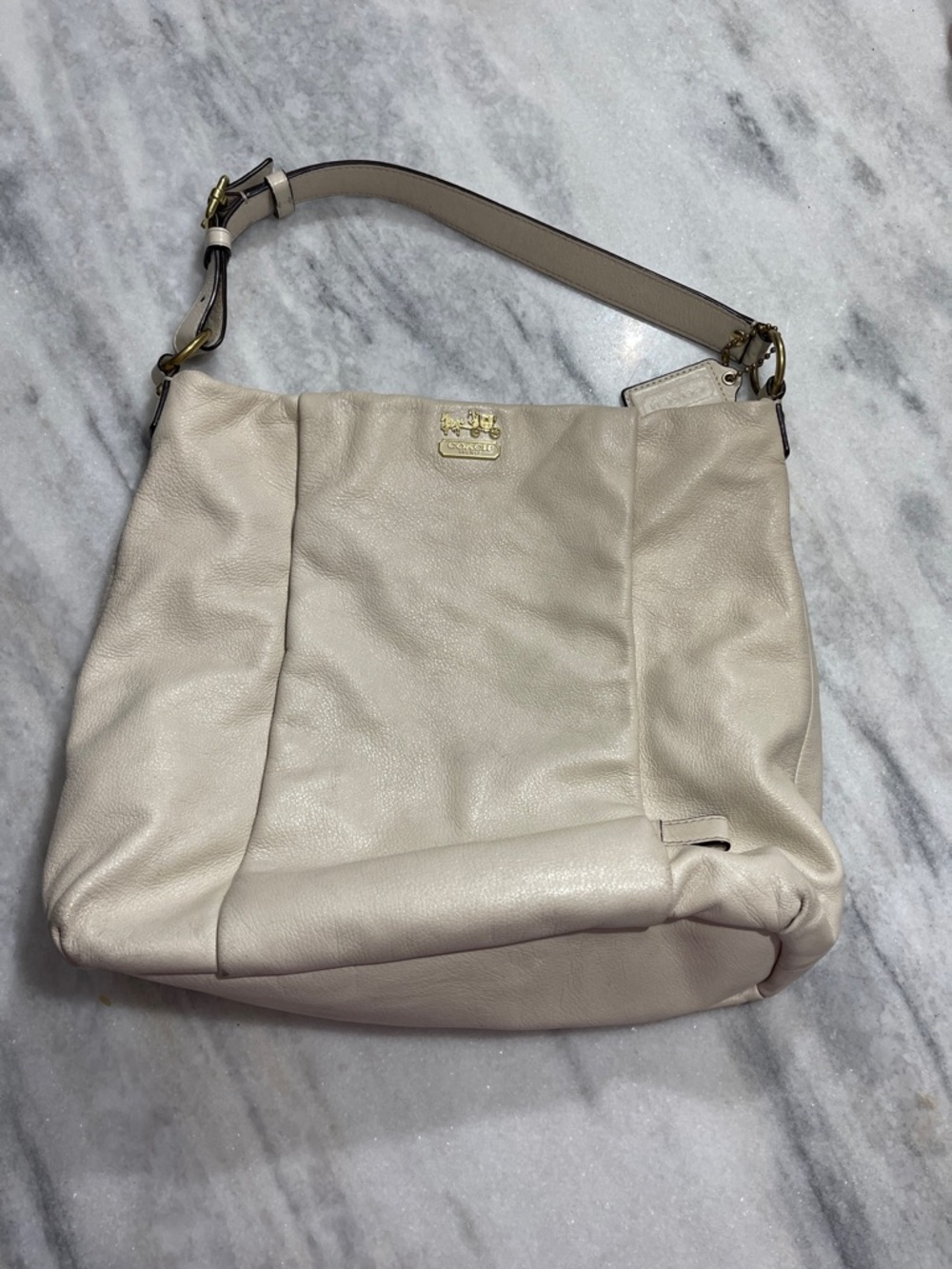 Coach Madison Isabella Bag in Cream